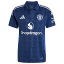 【ポイント15倍】マンチェスターユナイテッド 24-25 アウェイ 半袖レプリカユニフォーム 【adidas|アディダス】クラブチームレプリカウェアーklz11...