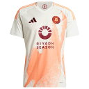 【ポイント15倍】ASローマ 24-25 アウェイ 半袖レプリカユニフォーム 【adidas|アディダス】クラブチームレプリカウェアーknv37-is5405