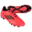 【ポイント10倍】ジュニア F50 LEAGUE HG/AG ターボ×オーロラブラック 【adidas|アディダス】サッカージュニアスパイクif1371