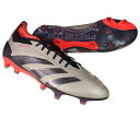 【ポイント10倍】プレデター ELITE FG プラチナメタリック×オーロラブラック 【adidas|アディダス】サッカースパイクif8868