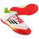 【ポイント10倍】ジュニア F50 CLUB H&L TF フットウェアホワイト×コアブラック 【adidas|アディダス】サッカーフットサルジュニアトレーニン...