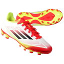【ポイント10倍】ジュニア F50 LEAGUE HG/AG フットウェアホワイト×コアブラック 【adidas|アディダス】サッカージュニアスパイクie375...