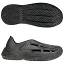 アディレッタ COMFORT U コアブラック×カーボン 【adidas|アディダス】サッカーフットサルサンダルjh7039