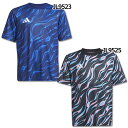 【ポイント10倍】ジュニア プラクティスグラフィックジャージー 【adidas|アディダス】サッカーフットサルジュニアウェアーjvv11
