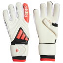 【ポイント10倍】ジュニア コパ GKグローブ リーグ ホワイト×ルシッドレッド 【adidas|アディダス】サッカーゴールキーパーグローブkwa41-jh37...