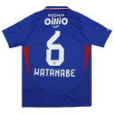 【ポイント15倍】横浜F・マリノス 2025 ホーム 半袖オーセンティックユニフォーム 6.渡辺皓太 【adidas|アディダス】クラブチームレプリカウェアーo...