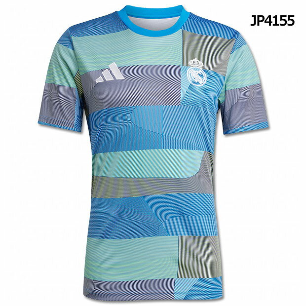【12/4 20時よりポイント15倍】レアルマドリッド 半袖プレマッチジャージー 【adidas|アディダス】クラブチームウェアーjzu84