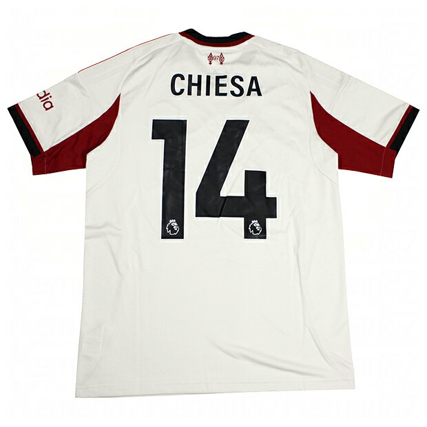 リバプール 25-26 アウェイ 半袖レプリカユニフォーム　14.フェデリコ・キエーザ　【adidas|アディダス..