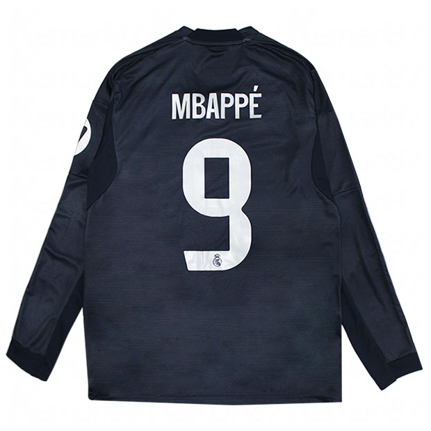 【12/4 20時よりポイント15倍】レアルマドリッド 25-26 アウェイ 長袖レプリカユニフォーム 10.キリアン・エムバペ(ムバッペ) 【adidas|ア...