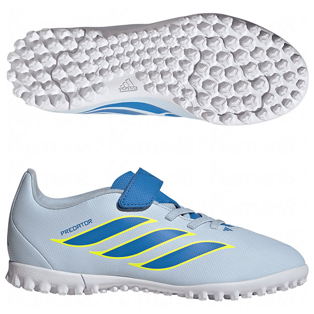 ジュニア プレデター CLUB H&L TF クリスタルスカイ×レイブルー 【adidas|アディダス】サッカーフットサルジュニアトレーニングシューズjs0368