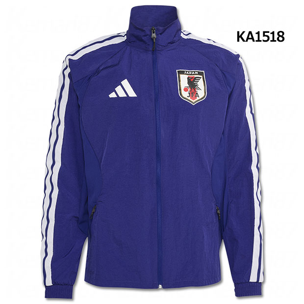 乐天商城 - アディダス サッカー日本代表 2026 ホーム アンセムジャケット　【adidas|アディダス】サッカー日本代表ウェアーv9927