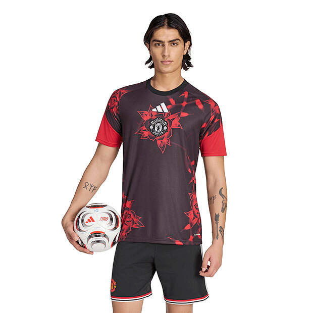 マンチェスターユナイテッド 半袖プレマッチジャージー　【adidas|アディダス】ク...