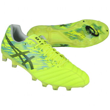 DSライト X-FLY PRO L.E.　セーフティイエロー×ブラック　【asics|アシックス】サッカースパイク1101a043-750