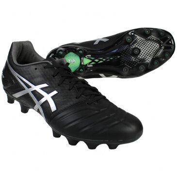 DSライト ワイドフィット ブラック×ピュアシルバー 【asics|アシックス】サッカースパイク1103a069-001