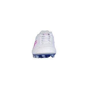 ジュニアDSライトJRGSホワイト×ピンクグロウ【asics|アシックス】サッカージュニアスパイク1104a019-100