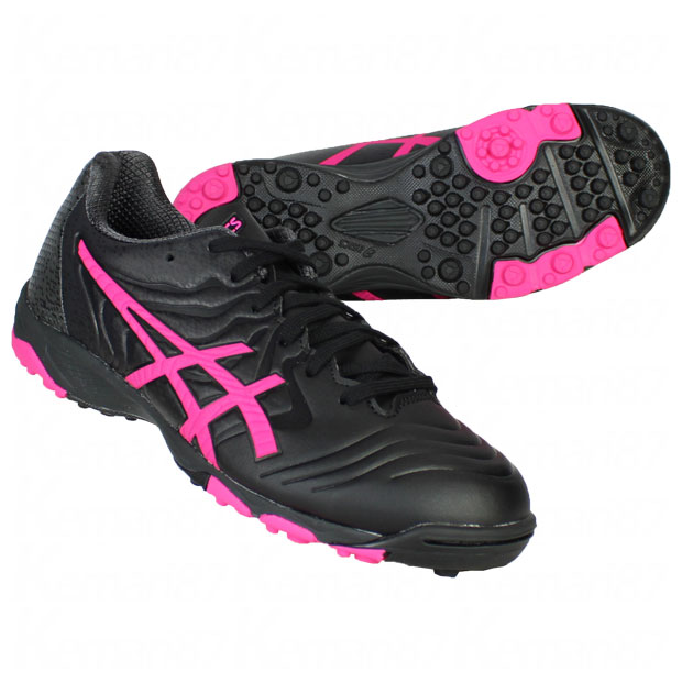 ジュニア ULTREZZA 2 JR GS TF　ブラック×ピンクグロー　【asics|アシックス】サッカージュニアトレーニングシューズ1104a040-005