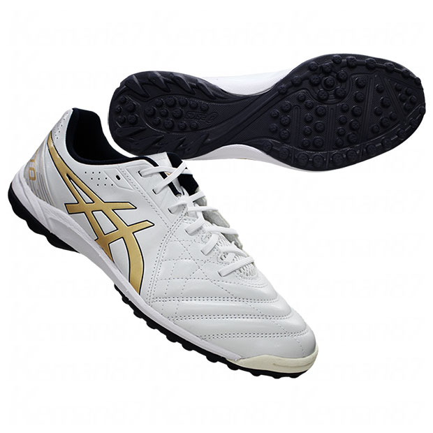 【ポイント10倍】カルチェット WD 8 TF　ホワイト×シャンパン　【asics|アシックス】サッカーフットサルトレーニングシューズ1113a008-106のサムネイル