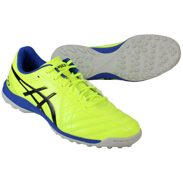 【9/4 20時〜ポイント10倍】カルチェット WD 8 TF　セーフティイエロー×ブラック　【asics|アシックス】サッカーフットサルトレーニングシューズ1113a008-750のサムネイル