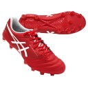 【5/15までポイント15倍】DSライト X-FLY 5 クラシックレッド×ホワイト 【asics|アシックス】サッカースパイク1101a047-601