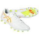 【ポイント10倍】DSライト X-FLY PRO 2 ホワイト×フラッシュコーラル 【asics|アシックス】サッカースパイク1101a055-101