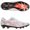 【7/10までポイント15倍】DSライト ACROS PRO 3 ホワイト×フラッシュレッド 【asics|アシックス】サッカースパイク1101a071-104(4)