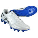 【ポイント10倍】DSライト アドバンス ホワイト×ピュアシルバー 【asics|アシックス】サッカースパイク1103a098-103