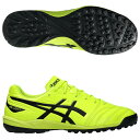 DSライト クラブ TF セーフティイエロー×ブラック 【asics|アシックス】サッカーフットサルトレーニングシューズ1103a112-750