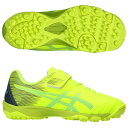 【ポイント15倍】ジュニア ジュニオーレ 6 TF セーフティイエロー×アクアリウム 【asics|アシックス】サッカージュニアトレーニングシューズ1104a0...