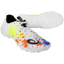 【ポイント10倍】トッキ 8 TF ホワイト×グラファイトグレー 【asics|アシックス】サッカーフットサルトレーニングシューズ1113a045-100