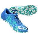 【ポイント10倍】トッキ 8 TF ブルーコースト×ホワイト 【asics|アシックス】サッカーフットサルトレーニングシューズ1113a045-400