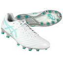 【5/15までポイント10倍】DSライト X-FLY PRO 2 ホワイト×シーグラス 【asics|アシックス】サッカースパイク1101a055-105