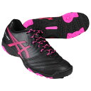 【ポイント10倍】ジュニア DSライト JR GS TF ブラック×ピンクグロー 【asics|アシックス】サッカージュニアトレーニングシューズ1104a053...