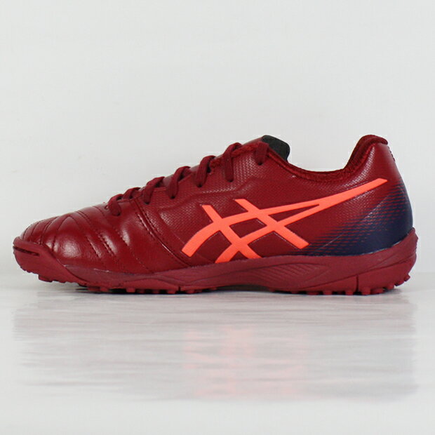 ジュニア ULTREZZA AI GS TF　バーガンディ×フラッシュコーラル　【asics|アシックス】サッカージュニアトレーニングシューズ1104a014-600