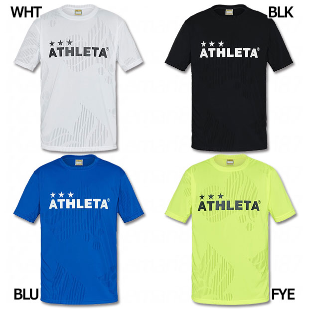 ジュニアジャガードメッシュ半袖Tシャツ【ATHLETA|アスレタ】サッカーフットサルジュニアウェアー03364j