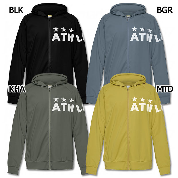 ジュニア プラクールZIPパーカー 【ATHLETA|アスレタ】サッカーフットサルジュニアウェアー03406j