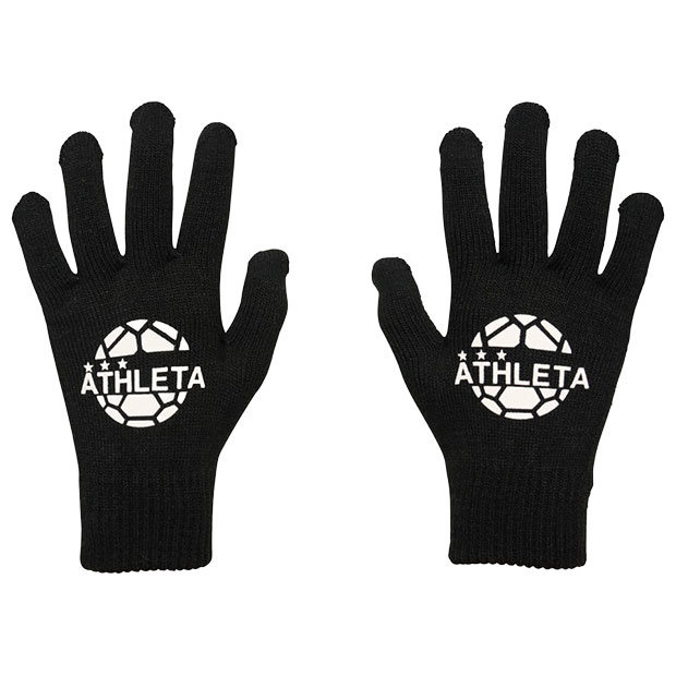 フィールドニットグローブ　【ATHLETA|アスレタ】サッカーフットサル防寒アクセサ...
