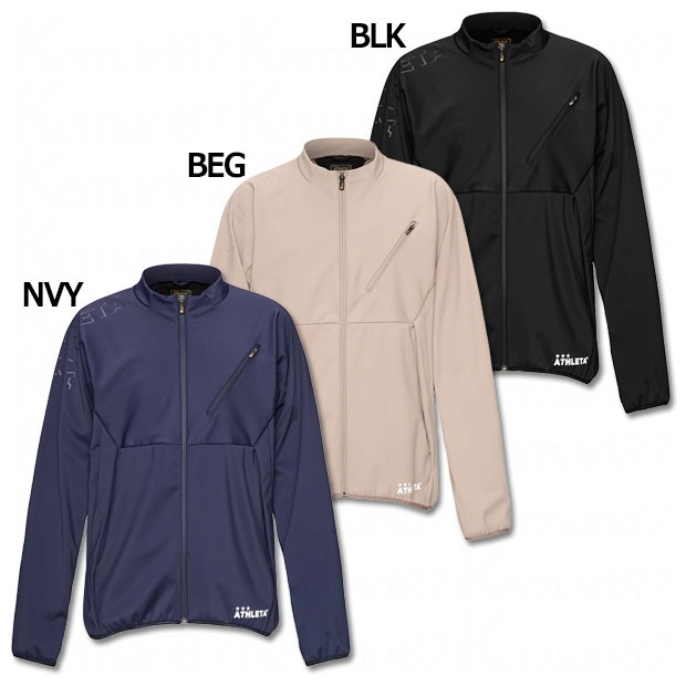 【ポイント15倍】O-Rei ウォームテックソフトシェルシャツ 【ATHLETA|アスレタ】サッカーフットサルウェアーrei-1199