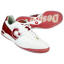 【ポイント10倍】サンルイス LL ID LTD パールホワイト×ディープレッド 【Desporte|デスポルチ】フットサルシューズds2036-pwhtdre...