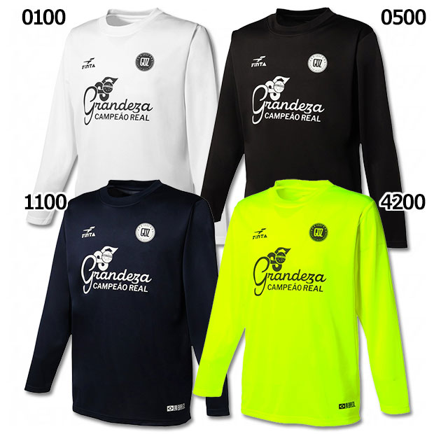 【5/23 20時からポイント5倍】culture GDZ 長袖プラクティスTシャツ　【FINTA|フィンタ】サッカーフットサルウェアーft4507