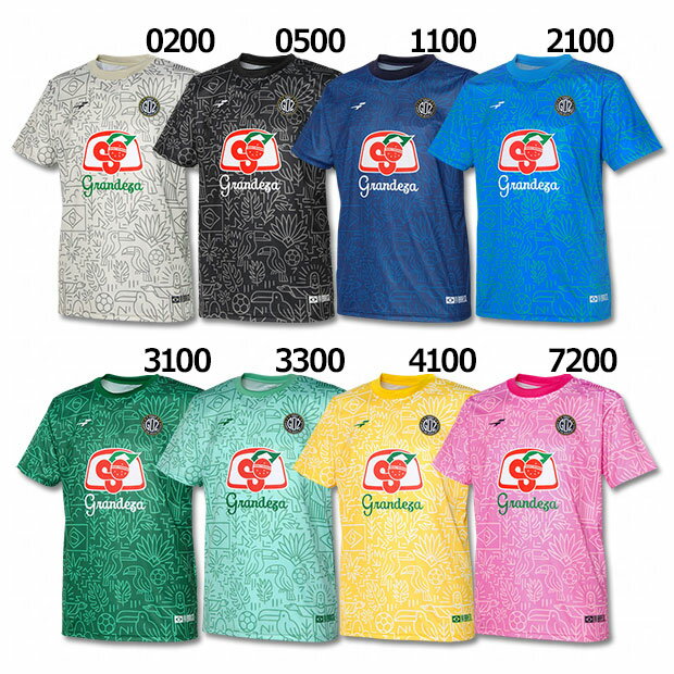 乐天商城 - 【5/16 AM1時59分までポイント10倍】culture GDZ グラフィック半袖プラクティスシャツ　【FINTA|フィンタ】サッカーフットサルウェアーft4612