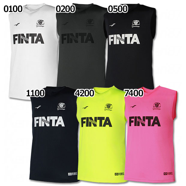 乐天商城 - 【5/16 AM1時59分までポイント10倍】culture GDZ ノースリーブシャツ　【FINTA|フィンタ】サッカーフットサルウェアーft4617