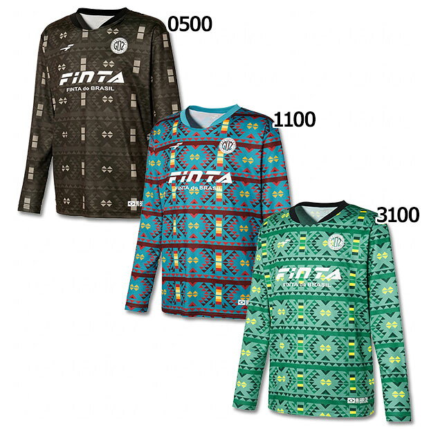 【ポイント10倍】culture GDZ neo 長袖プラクティスシャツ　【FINTA|フィンタ】サッカーフットサルウェアーft4707