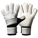 【ポイント10倍】ジュニア フォーカス 5 ホワイト×シルバー 【GAViC|ガビック】サッカーフットサルゴールキーパーグローブgc3213-whtsil