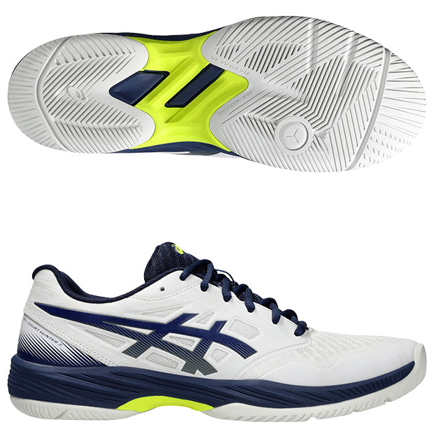 ゲルコートハンター 3 ホワイト×ブルーエクスパンス 【asics|アシックス】ハンドボールシューズ1071a088-102