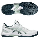 コートハンター FF ホワイト×ライケンロック 【asics|アシックス】ハンドボールシューズ1071a111-100