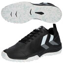 グランドフライ 5 ブラック×ライトブルー 【hummel|ヒュンメル】ハンドボールシューズhas6019-9067