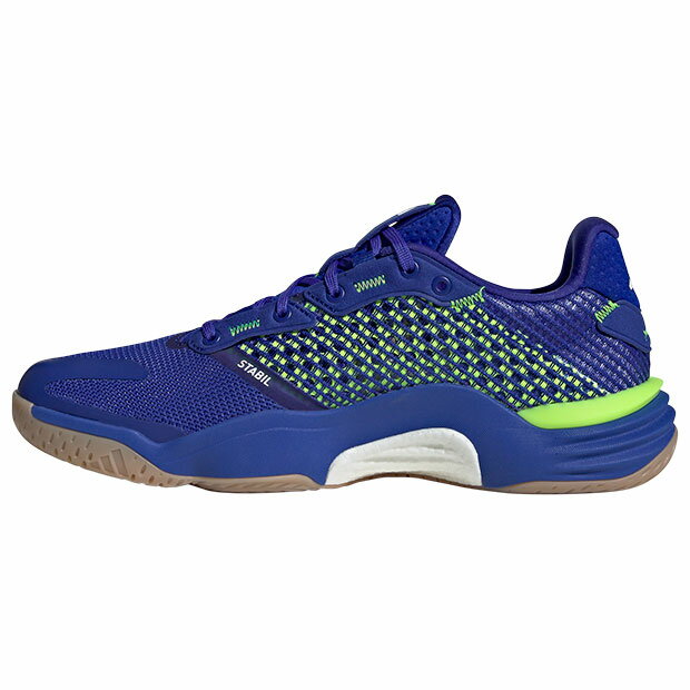 スタビル 16　ルシッドブルー×フットウェアホワイト　【adidas|アディダス】ハンドボールシューズie1083