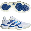 【ポイント10倍】スタビル 16 フットウェアホワイト×チームロイヤルブルー 【adidas|アディダス】ハンドボールシューズjp9801