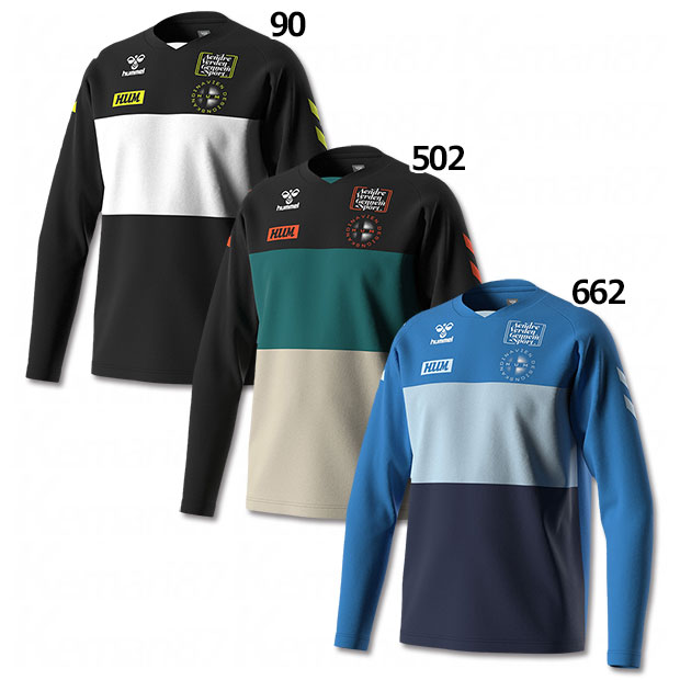 【10/30までポイント5倍】長袖プラクティスシャツ　【hummel|ヒュンメル】サッカーフットサルウェアーhap7191