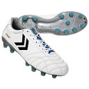 【ポイント10倍】ヴォラート 3 PRO ホワイト×サックス 【hummel|ヒュンメル】サッカースパイクhas1244r-1075